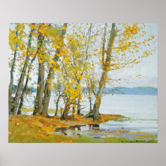 Fine Art Erhai Lake Herbst Poster (Vorne)