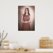 Fine Art | Fotografie einer schönen Frau Poster (Küche)