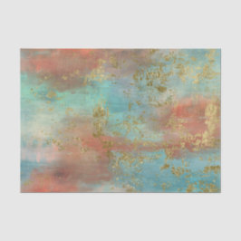 Fine Art Gold Decoupage Seidenpapier