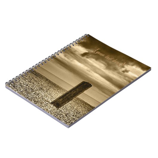 Fine Art - Ich habe Zeit Notizblock (Linke Seite)