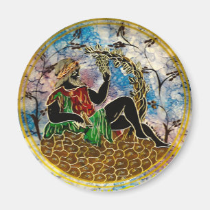 Fine Art Image for Standard, 2¼ Zoll Round-Magnet Magnet