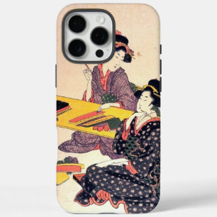 Fine Art Japan druckt japanische Frauen lesen Büch iPhone 16 Pro Max Hülle