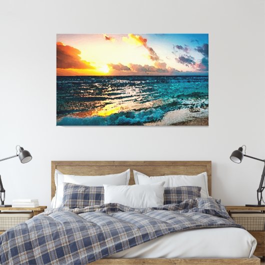 Fine Art Leinwanddruck (Insitu (Schlafzimmer))