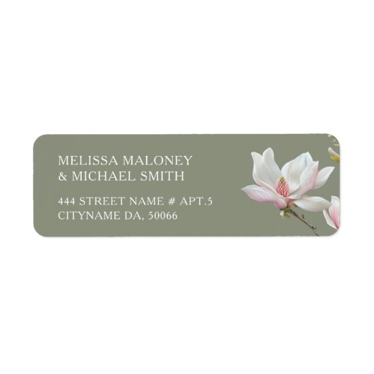 Fine Art Magnolia-Blumen | Hochzeit (Vorne)
