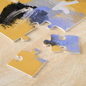 Fine Art Malerei - Sonnenschein am Strand Puzzle (Seite)