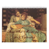 Fine Art Masterpiece 2012 Calendar Kalender (Titelbild)