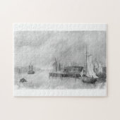 Fine Art Metropolitan - North Battery oder Red For Puzzle (Horizontal)