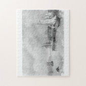 Fine Art Metropolitan - North Battery oder Red For Puzzle (Vertikal)