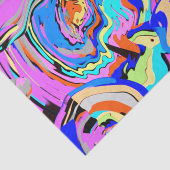 Fine Art Modern Abstrakte Blume Chic  Seidenpapier (Ausschnitt)