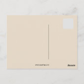 Fine Art Nouveau Jugendstil Mucha Postkarte (Rückseite)