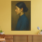 Fine Art Portrait – Museum Grade Collection Leinwanddruck (Insitu (Wohnzimmer))