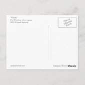 Fine Art Postcard von Sarah Sedwick "Thirsty" Postkarte (Rückseite)