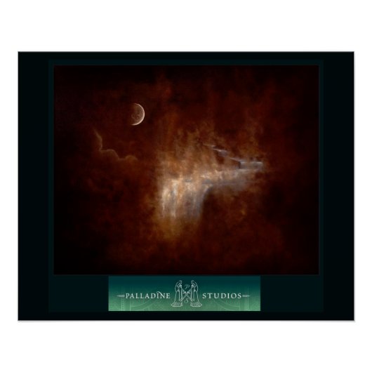 Fine Art Poster "Pouring Rain" (Vorderseite)