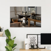 Fine Art Print machen Poster (Heimbüro)