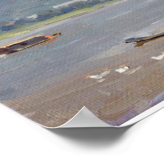 Fine Art River Li - The Dusk Poster (Ecke)