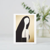 Fine Art - "Subtle Beauty" Postkarte (Stehend Vorderseite)
