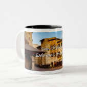 Fine Art Tasse — Rocky Mountain - Anders sehen (Vorderseite Links)