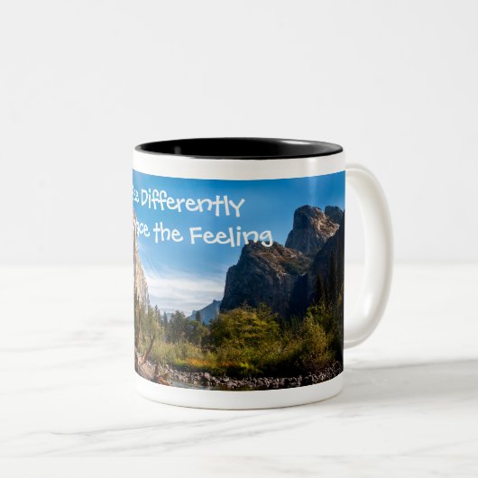 Fine Art Tasse — Yosemite - Anders sehen (VorderseiteRechts)