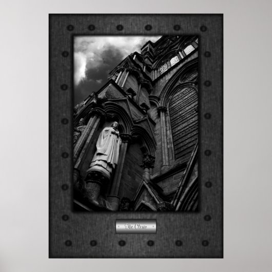 Fine Art, The Cleric, riveted Steel Frame Effect Poster (Vorne)