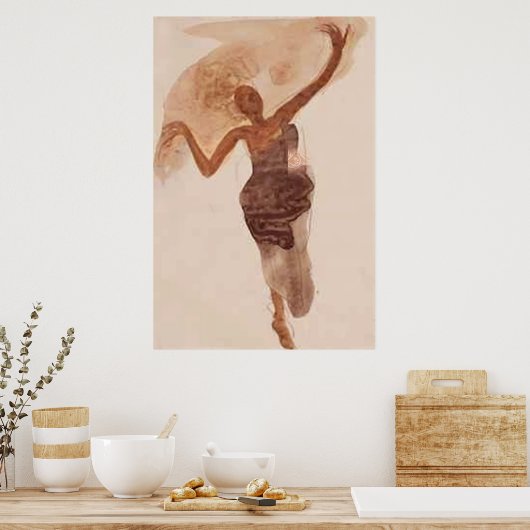 Fine Art ~ The Dancer c1906 Poster (Küche)