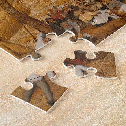 Fine Art The Harvesters 1565 Pieter Bruegel Puzzle (Seite)