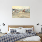Fine Art The Tender Foot von Charles Marion Russel Leinwanddruck (Insitu (Schlafzimmer))