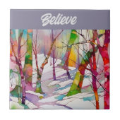 Fine Art Tiles "glauben" Fliese (Vorderseite)