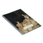 Fine Art Vintages Personalisiertes Notebook Notizblock (Rechte Seite)