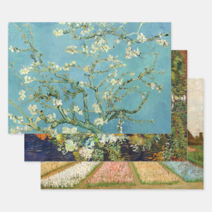 Fine Art von Vincent Van Gogh, Decoupage Geschenkpapier Set