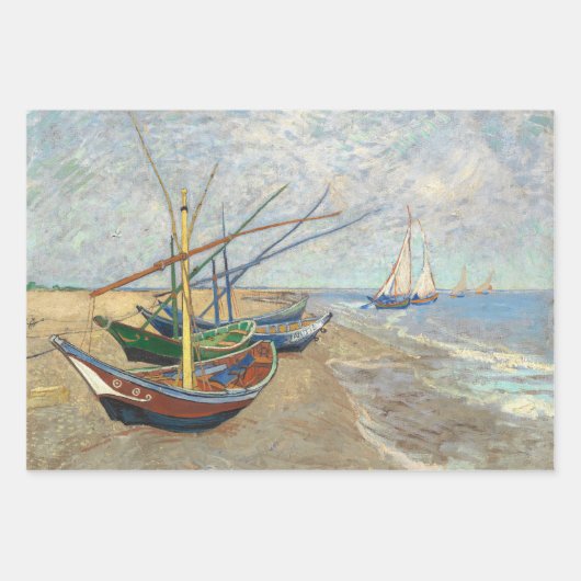 Fine Art von Vincent Van Gogh, Decoupage Geschenkpapier Set (Vorderseite 3)