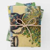 Fine Art von Vincent Van Gogh, Decoupage Geschenkpapier Set (Beispiel)