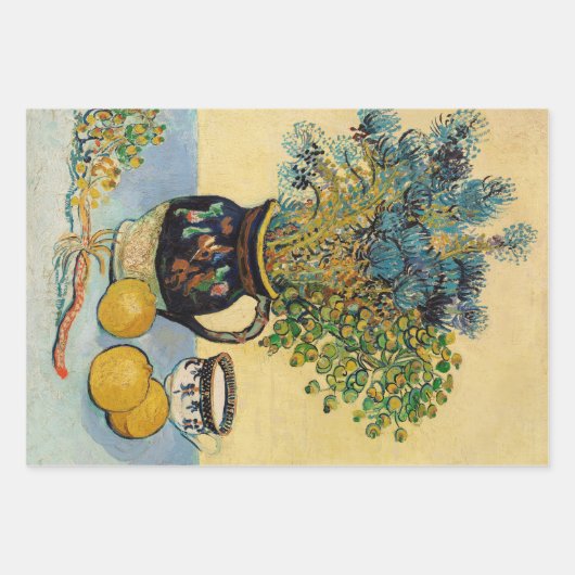 Fine Art von Vincent Van Gogh, Decoupage Geschenkpapier Set (Vorderseite)