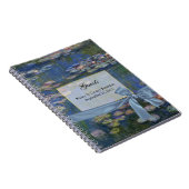 Fine Art Wedding Guest Sign in Notebook Notizblock (Rechte Seite)