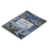 Fine Art Wedding Guest Sign in Notebook Notizblock (Linke Seite)