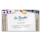 Fine Artist | BERUFLICH Magnetische Visitenkarte (Vorderseite)