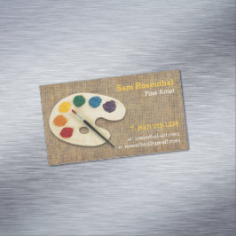 Fine Artist | BERUFLICH Magnetische Visitenkarte