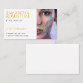 Fine Artist | BERUFLICH Visitenkarte (Vorne/Hinten)