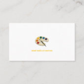 Fine Artist | BERUFLICH Visitenkarte (Rückseite)