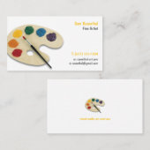 Fine Artist | BERUFLICH Visitenkarte (Vorne/Hinten)
