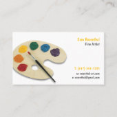 Fine Artist | BERUFLICH Visitenkarte (Vorderseite)