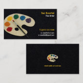 Fine Artist | Berufliche Visitenkarte (Vorne/Hinten)