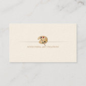 Fine Artist | VINTAG BERUFLICH Visitenkarte (Rückseite)