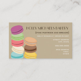 Fine Bäckerei Business Card - Acht französische Ma Visitenkarte