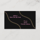 Fine Business Cards Visitenkarte (Rückseite)