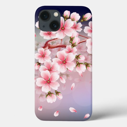 Fine Cherry blossom petals fall Case-Mate iPhone Hülle (Rückseite)