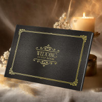 Fine Filigree Gold Foil Wedding ID871