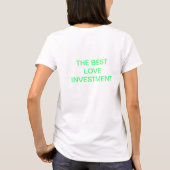 FINE GIRL - DIE BESTEN INVESTITIONEN IN DIE LIEBE T-Shirt (Rückseite)