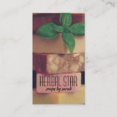 Fine Herbal Artisan Soap Maker Visitenkarte (Vorderseite)