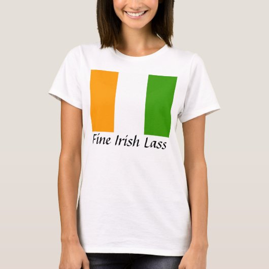 Fine Irish Lass T-Shirt (Vorderseite)
