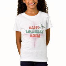 Fine Jersey T - Shirt zum Geburtstag